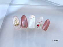 アンドラッシュ アンドネイル 本郷三丁目駅前店(and lash/and nail)/全体アート/定額華やか