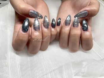 ビーネイル 名古屋志賀本通(B.nail)の写真/駐車場完備・20:30まで営業◎｜高リピート率を誇る自慢の[ニュアンス定額art]や[長さだし]のmenuが人気★