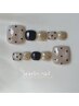 【フットネイル】持ち込みシンプルデザイン☆                  ￥8500→￥7500