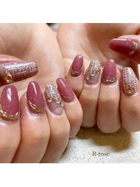 ツイードネイル ￥10340