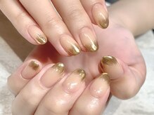 ウカ ひばりが丘(UKA)/ミラーネイルグラデーション