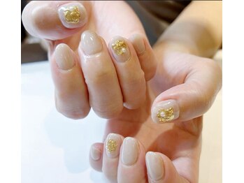 ハーティーネイル 自由が丘南口店(heartynail)/ニュアンス/ミラーアート