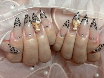 ヒョウ柄フレンチ