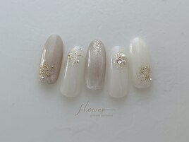 大人冬デザイン☆雪の結晶