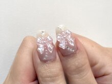 アコテアット ネイル アイ(acote @)/リボンネイル/担当小清水