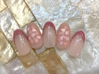 スリール(sourire by PRESS NAIL&EYELASH)/定額ハンド¥7,900(120分)