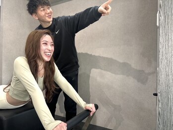 ビーナス 恵比寿店(venus)の写真/ピラティス初心者もパーソナルピラティスで楽しく体を動かしていきます。運動が苦手な方でも大丈夫！