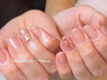 ネイルサロン タノ(Tano)の写真/【パラジェル・シャイニージェル専門】乾燥が気になる秋こそ“補強×ケア”で健康的な美爪へ。