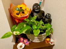 ルリール(Le.rire)の雰囲気(看板ゴリラ【富男&幸呼】入り口でお出迎え☆)