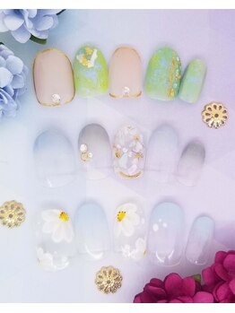 アフロディーテ(Aphrodite)/店内サンプルネイル¥6900