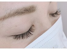 ヘアーアンドアイラッシュ ビス くりえいと店(hair&eyelash Bis!)/フラットラッシュ140本