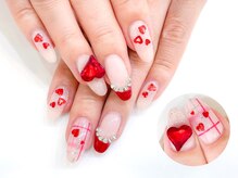 ネイルコレクション ピンク(Nail Collection Pink)/ジェル定額￥9990★ハート