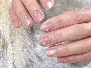 サリナスネイル(SARINASNAIL)/ふんわり春ネイル♪