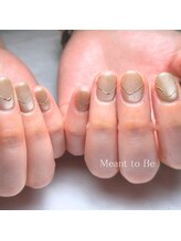 メント トゥ ビー(Meant to Be)/シンプルオフィスネイル