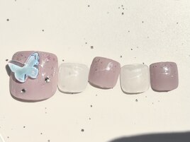 バタフライネイル