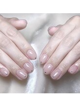 木にいる 錦糸町/ワンカラ＋10粒ストーン