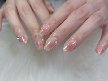サリナスネイル 西院店(SARINASNAIL)の写真/【ニュアンスネイルが好きな方必見◆こだわり¥7800】お洒落でこなれた指先へ♪ニュアンスデザインが豊富◎