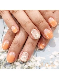 グラデーションネイル☆