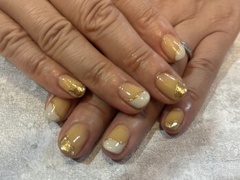 ガーデン ヘア&エステ&ネイル Garden/マスタードカラー