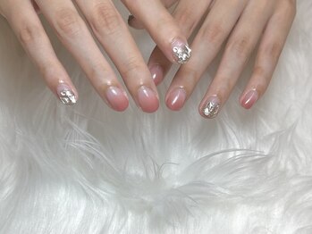 定額トレンド　シルバーラメ