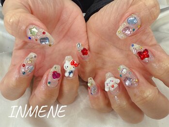 インミニネイルサロン 上野御徒町(INMENE)/ランダムパーツ♪