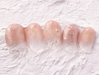 ネイルメゾン 渋谷店(NAIL MAISON)/桜春ニュアンス￥5800