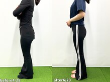 モア 札幌大通店(MORE)/脚回りだって変えられる3ヶ月