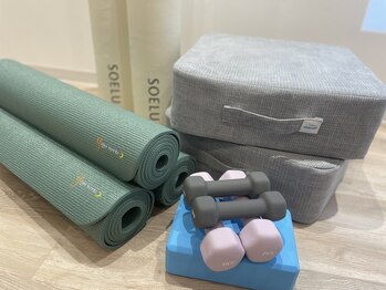 ソエルスタジオ 東武練馬店/トランポリンやダンベルレッスン