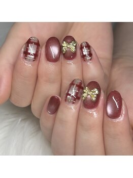 ディアージュ(Dearge)/☆チェックネイル