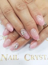 クリスタルネイル ゆめタウン博多店(CRYSTAL NAIL)/ラメグラデーション