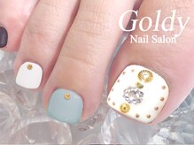 ネイルサロン ゴールディ(NAIL SALON GOLDY)/FOOT華やかアートコース