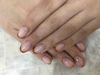 ネイルミュージアム(Nail Museum)/【春】先端フレンチネイル