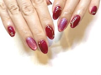 レアレアネイル(Lealeanail)/【パラジェル】マグネットネイル