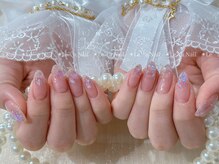 レアネイル 渋谷店(Le’a nail)/オーロラストーン☆