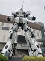 まえかわ鍼灸整骨院&nbsp;家族旅行でお台場に行った時に見つけたユニコーンガンダム☆