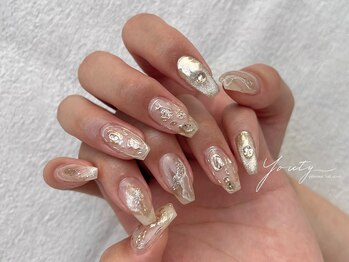 ユーティーネイル(Youty Nail)/ベージュニュアンス