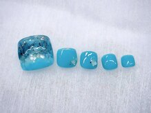 ルビーネイル 太閤通駅店(RUBY NAIL)/10本アート付け放題フットネイル