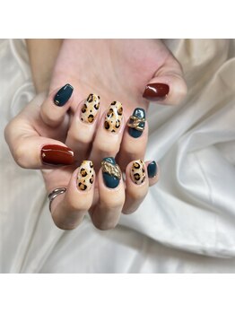 トゥデイム(TODAY'm)/アニマル柄ネイル