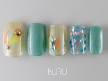 ヌル ネイル 新宿(NURU NAIL)/個性派/ニュアンス/マグネット