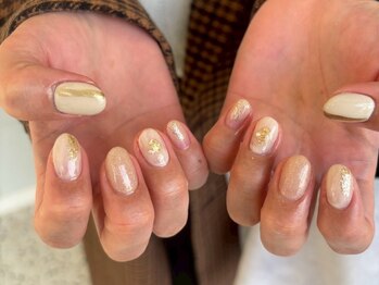 フリープ タクタ(freep tacta)/アイボリー×ゴールド/ちゅるん