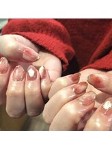 フレイムス アイラッシュ アンド ネイル(FRAMES)/ニュアンスネイル♪