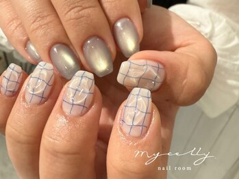 ミセリー(MYCELLY)の写真/低価格×高技術☆【定額デザイン¥7500~¥9300】シンプル上品系~トレンドアートまで幅広くご用意♪