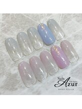 ネイルズアジュール アピタ新潟西店(Nailz Azur)/ハンド　定額デザインAコース