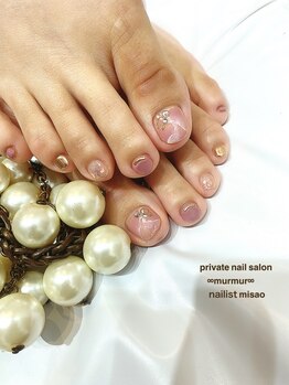 プライベート ネイルサロン マーマ(murmur)/大理石ネイル