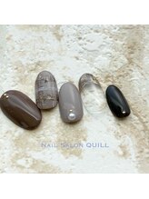 ネイルサロン クイル(QUILL)/11月ツイード（１）