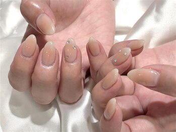 ネイルサロン アビー 新宿東口店(abbie)/チークネイル ¥9,515