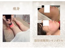 痩身、レモンボトル