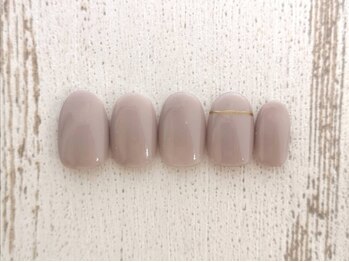 シキ 平塚(shiki)/シンプルネイル ￥5800