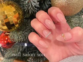 アクセサリー風nail/リングnail