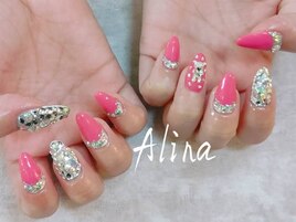 ストーン付け放題